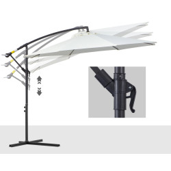 Umbrela de soare Outsunny 84D-037CW (White) Thumb