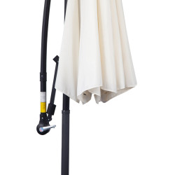 Umbrela de soare Outsunny 84D-037CW (White) Thumb