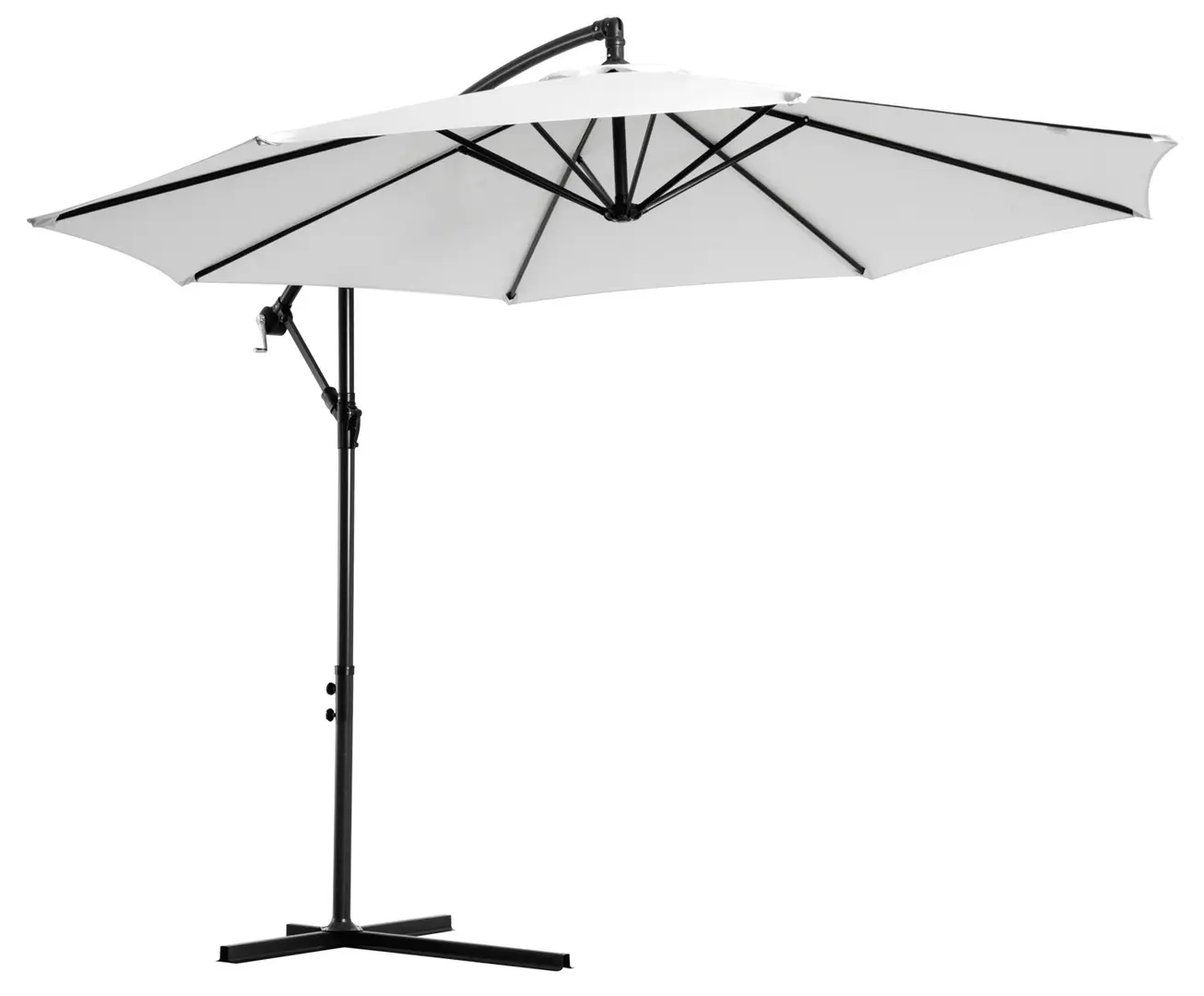 Umbrela de soare Outsunny 84D-037CW (White)