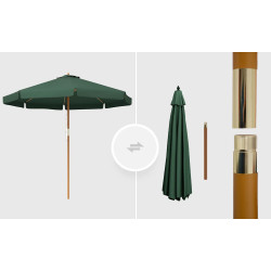 Зонт от солнца Outsunny 84D-040V00DG (Green) Thumb