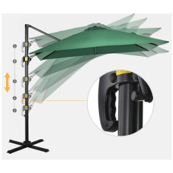 Зонт от солнца Outsunny 84D-051V00GN (Green) Thumb