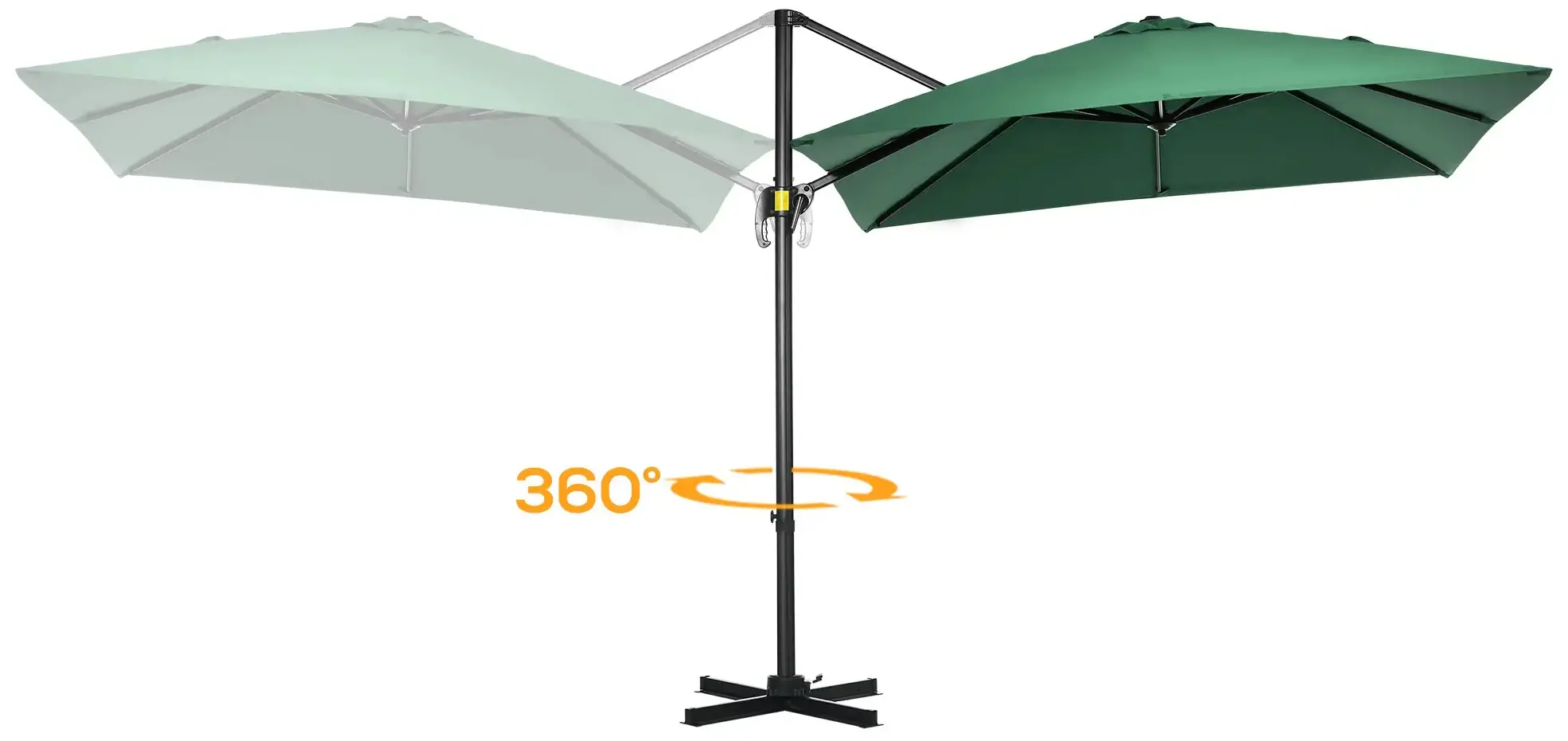 Зонт от солнца Outsunny 84D-051V00GN (Green)