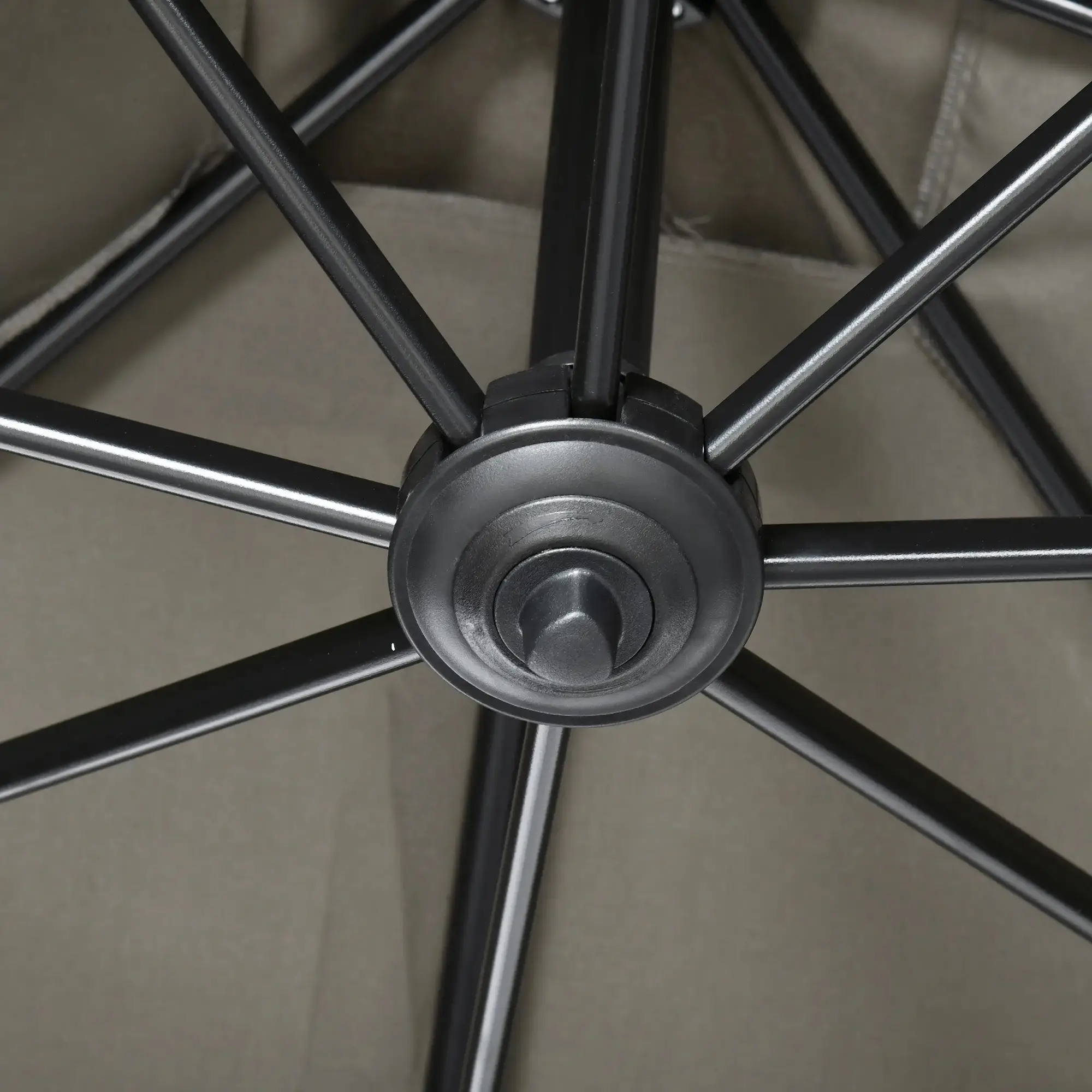 Зонт от солнца Outsunny 84D-051V00LG (Light Grey)