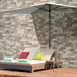 Зонт от солнца Outsunny 84D-074BG (Beige) Thumb