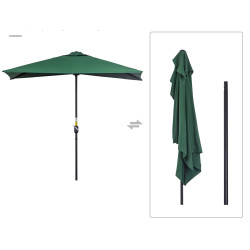 Umbrela de soare Outsunny 84D-074GN (Green) Thumb