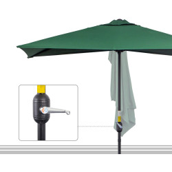 Umbrela de soare Outsunny 84D-074GN (Green) Thumb