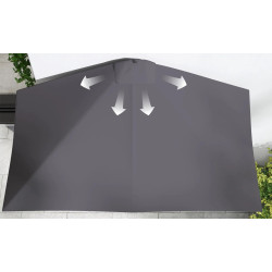 Зонт от солнца Outsunny 84D-074GY (Grey) Thumb