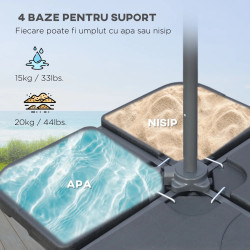 Зонт от солнца Outsunny 84D-096V02BG (Beige) Thumb