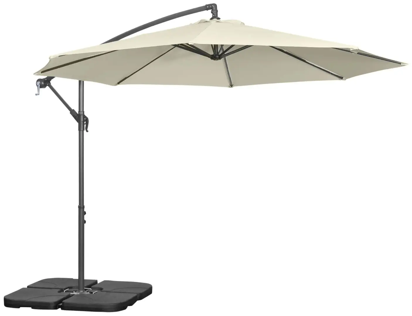 Зонт от солнца Outsunny 84D-096V02BG (Beige)