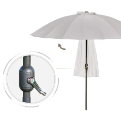 Зонт от солнца Outsunny 84D-103GY (Light Grey) Thumb