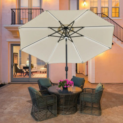 Зонт от солнца Outsunny 84D-105CW (Cream) Thumb