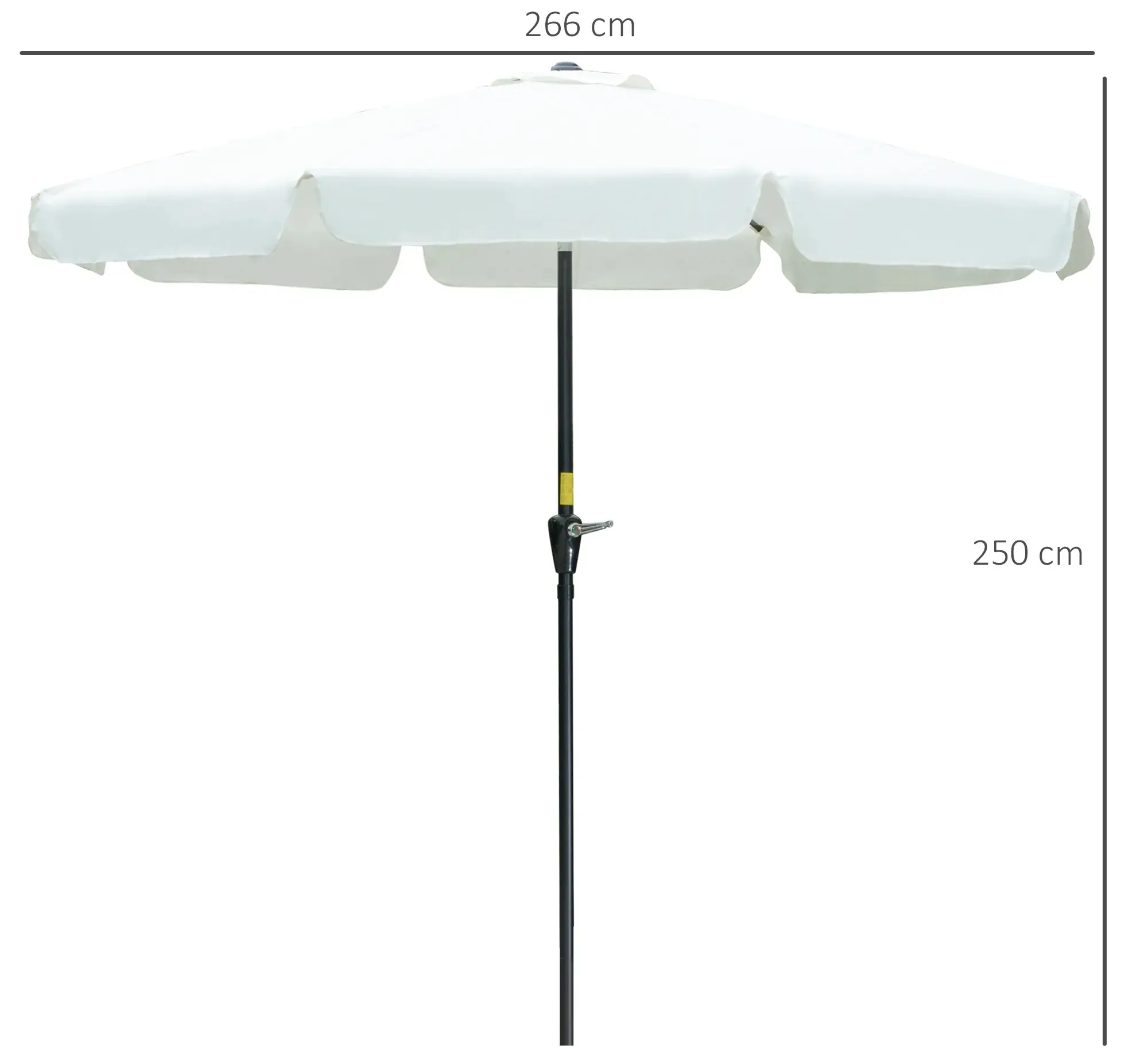 Зонт от солнца Outsunny 84D-157BG (Beige)