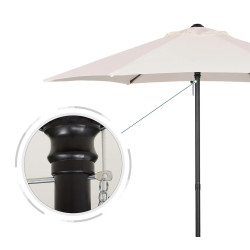 Зонт от солнца Outsunny 84D-159 (Cream White) Thumb