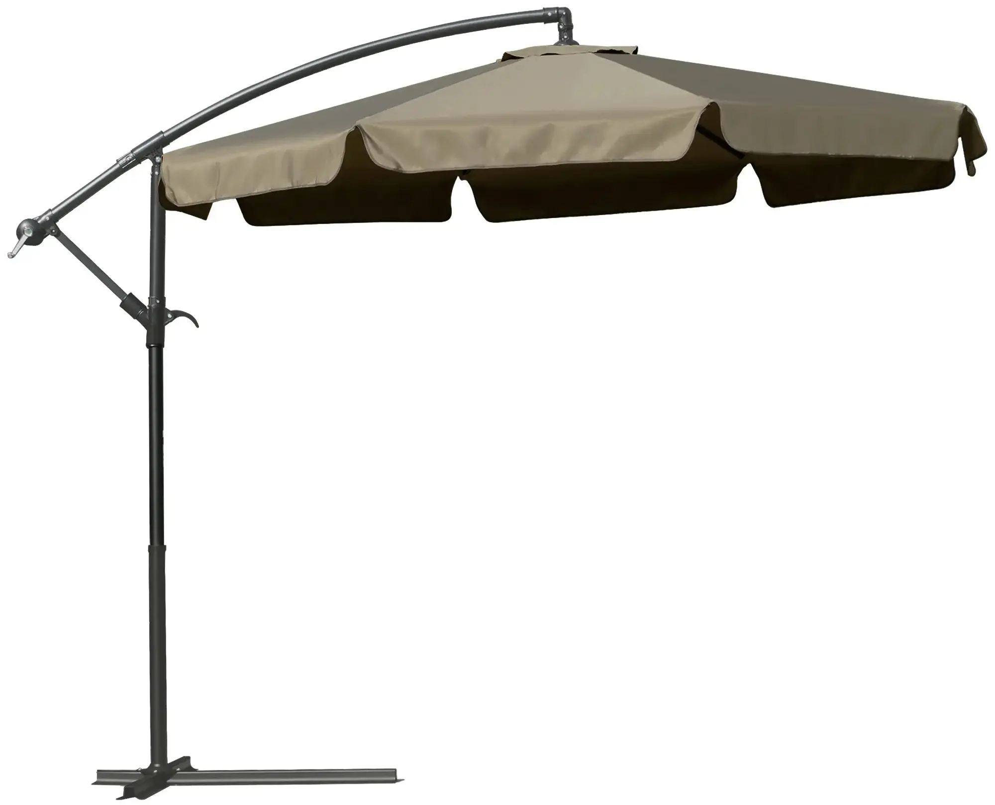 Umbrela de soare Outsunny 84D-161CF (Brown) - 7