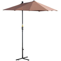 Umbrela de soare Outsunny 84D-175V00CF (Coffee) Thumb