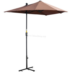 Umbrela de soare Outsunny 84D-175V00CF (Coffee)