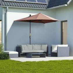 Umbrela de soare Outsunny 84D-175V00CF (Coffee) Thumb