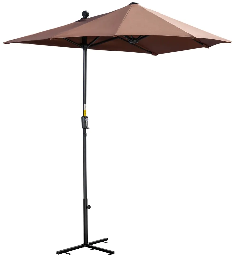 Umbrela de soare Outsunny 84D-175V00CF (Coffee)