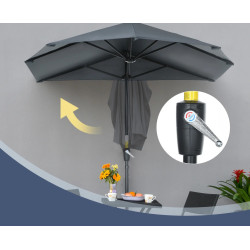 Зонт от солнца Outsunny 84D-175V00GY (Grey) Thumb