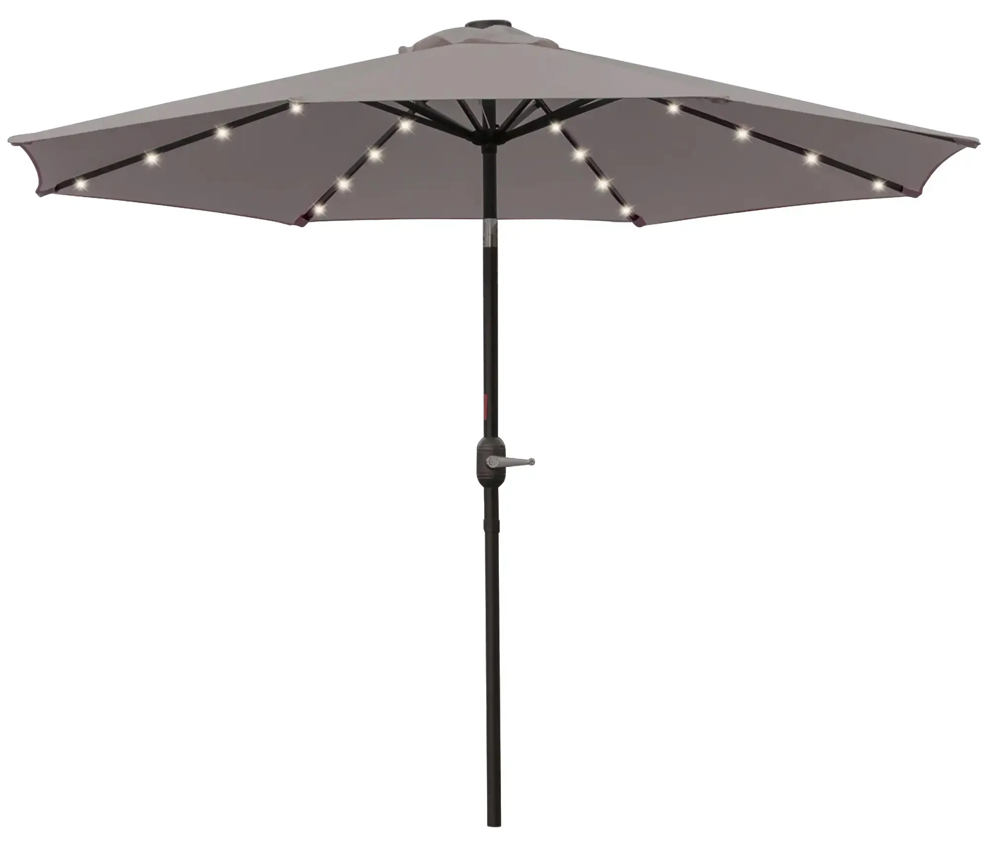 Зонт от солнца Outsunny 84D-176GY LED (Grey)