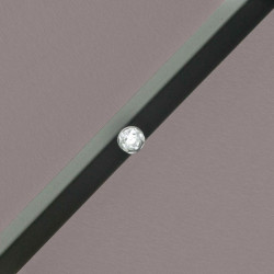 Зонт от солнца Outsunny 84D-176GY LED (Grey) Thumb