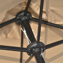 Зонт от солнца Outsunny 84D-178KK LED (Khaki) Thumb