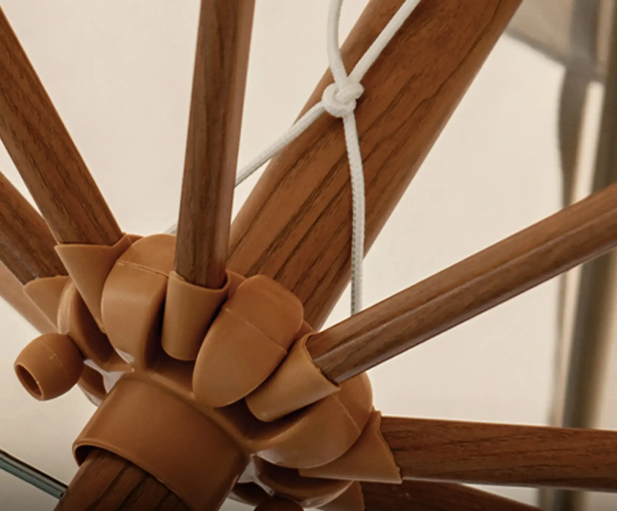 Зонт от солнца Outsunny 84D-207V00CW (Cream White) - 6