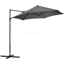 Umbrela de soare Outsunny 84D-209V00CG (Dark Grey)
