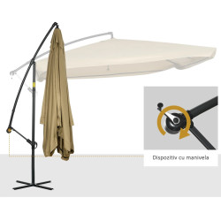 Зонт от солнца Outsunny 84D-211V00BG (Beige) Thumb