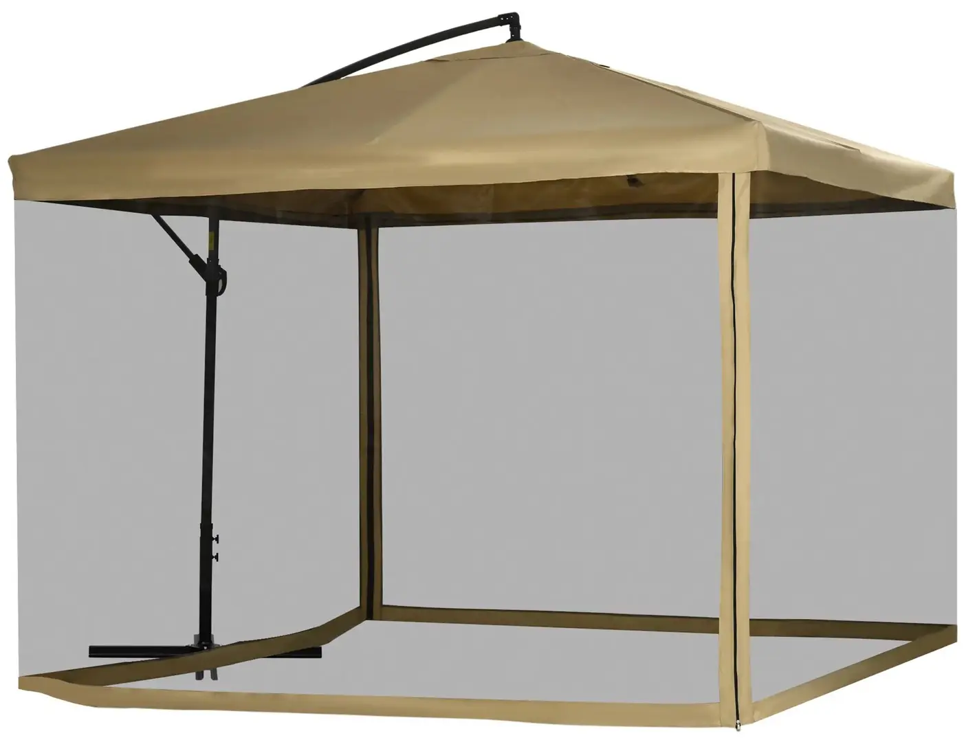 Зонт от солнца Outsunny 84D-211V00BG (Beige)