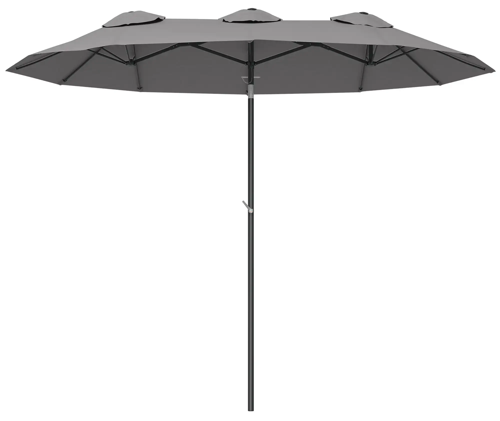 Зонт от солнца Outsunny 84D-217V00GY (Grey) - 2