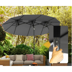 Зонт от солнца Outsunny 84D-217V00GY (Grey) Thumb