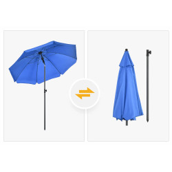 Umbrela de soare Outsunny 84D-221V00BU (Blue) Thumb