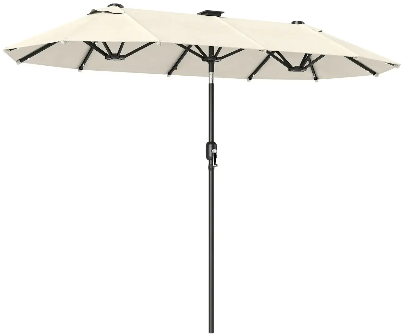 Зонт от солнца Outsunny 84D-222V00BG LED (Beige)