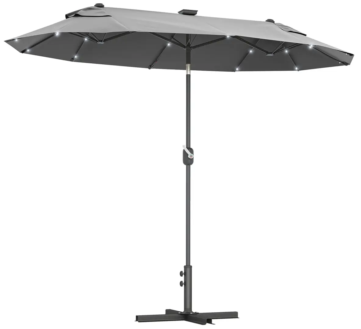 Зонт от солнца Outsunny 84D-223V00GY (Grey)