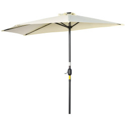 Umbrela de soare Outsunny 84D-231V00BG (Beige) Thumb