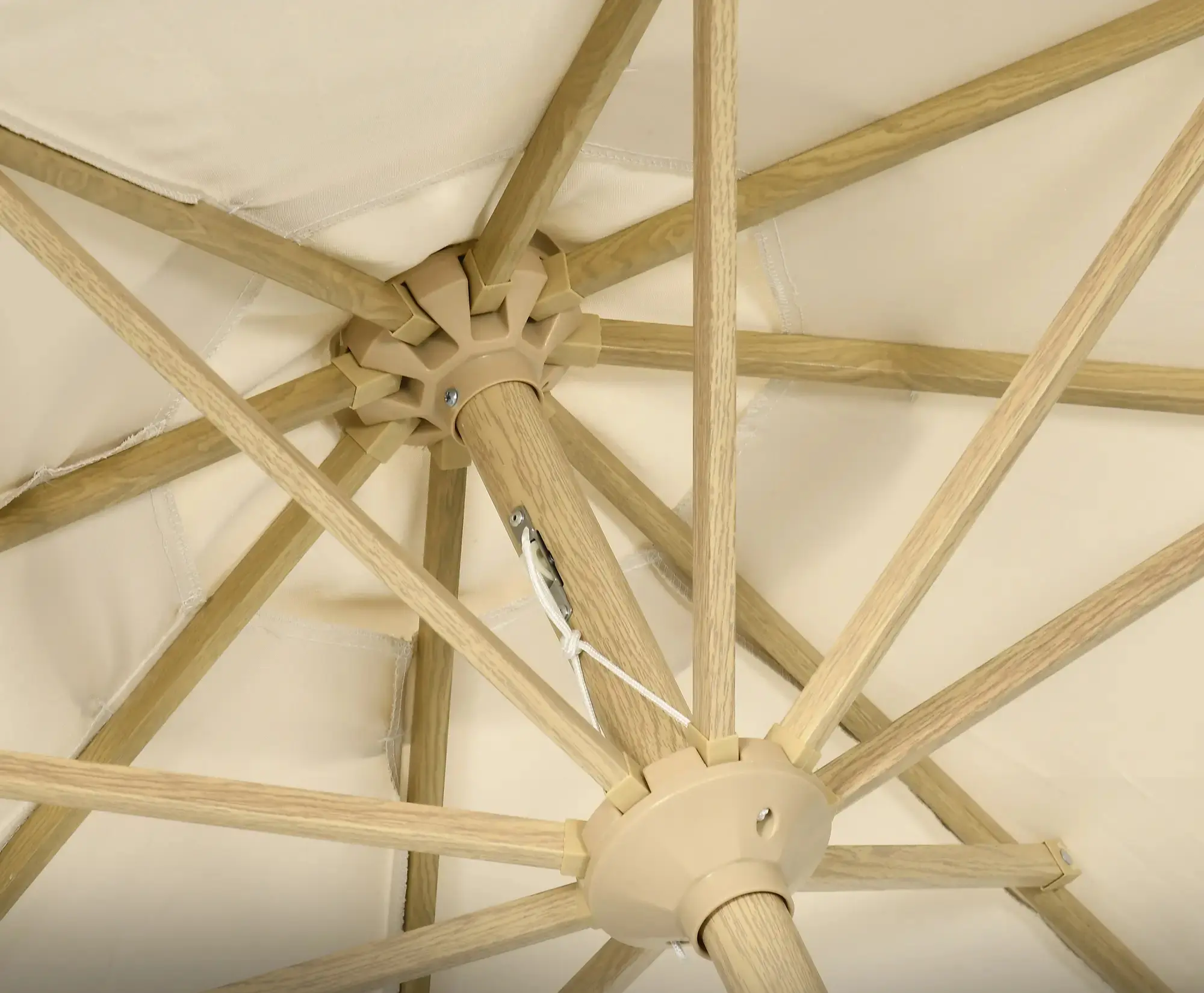 Зонт от солнца Outsunny 84D-236V00CW (Cream White) - 3