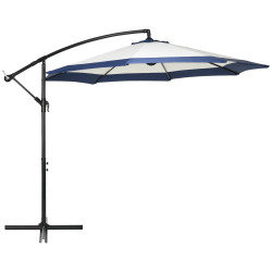 Umbrela de soare Outsunny 84D-241V00DB (Blue/Cream) Thumb