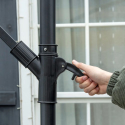 Umbrela de soare Outsunny 84D-241V00DB (Blue/Cream) Thumb