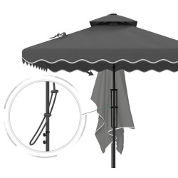 Зонт от солнца Outsunny 84D-267V00CG (Grey) Thumb