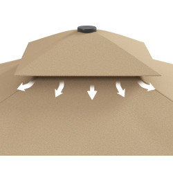 Зонт от солнца Outsunny 84D-267V00KK (Khaki) Thumb