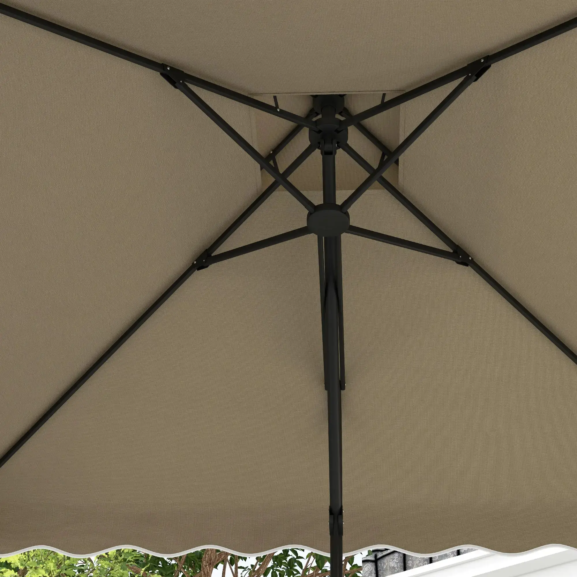 Зонт от солнца Outsunny 84D-267V00KK (Khaki) - 5