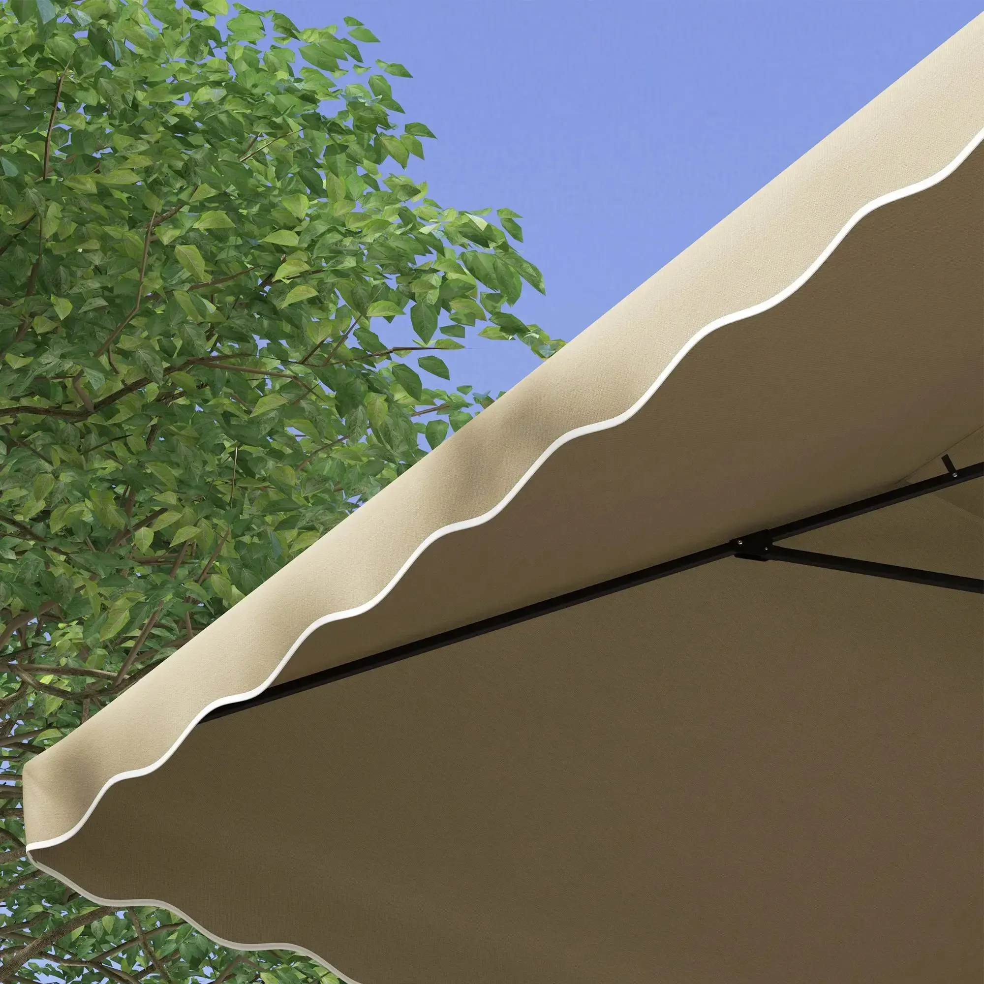 Зонт от солнца Outsunny 84D-267V00KK (Khaki) - 6