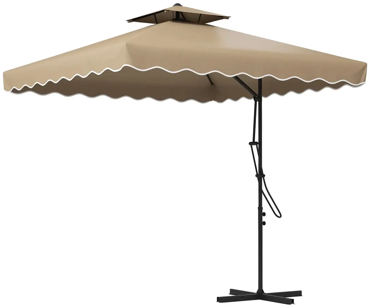 Зонт от солнца Outsunny 84D-267V00KK (Khaki)