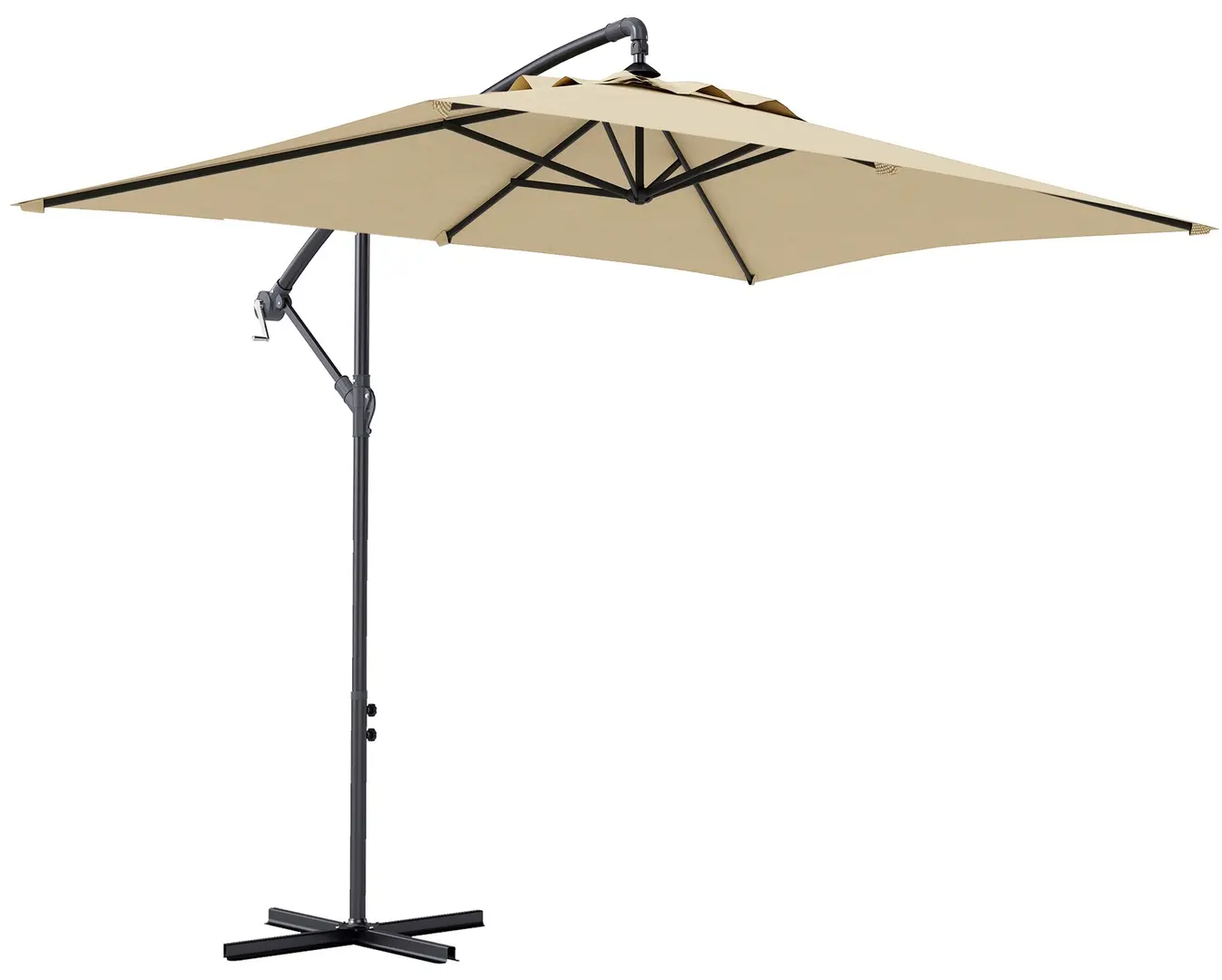 Umbrela de soare Outsunny 84D-270V00BG (Beige)