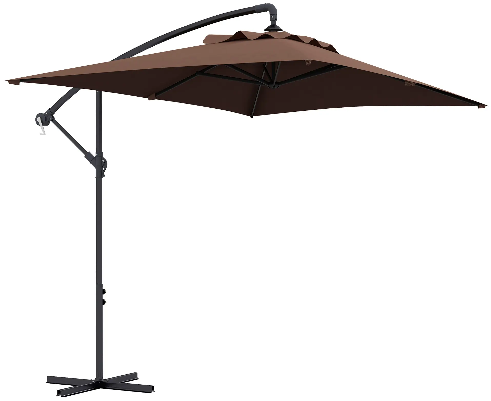 Зонт от солнца Outsunny 84D-270V00BN (Brown) - 2