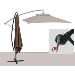 Зонт от солнца Outsunny 84D-270V00BN (Brown) Thumb