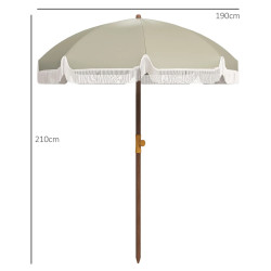 Зонт от солнца Outsunny 84D-299V00GN (Green) Thumb