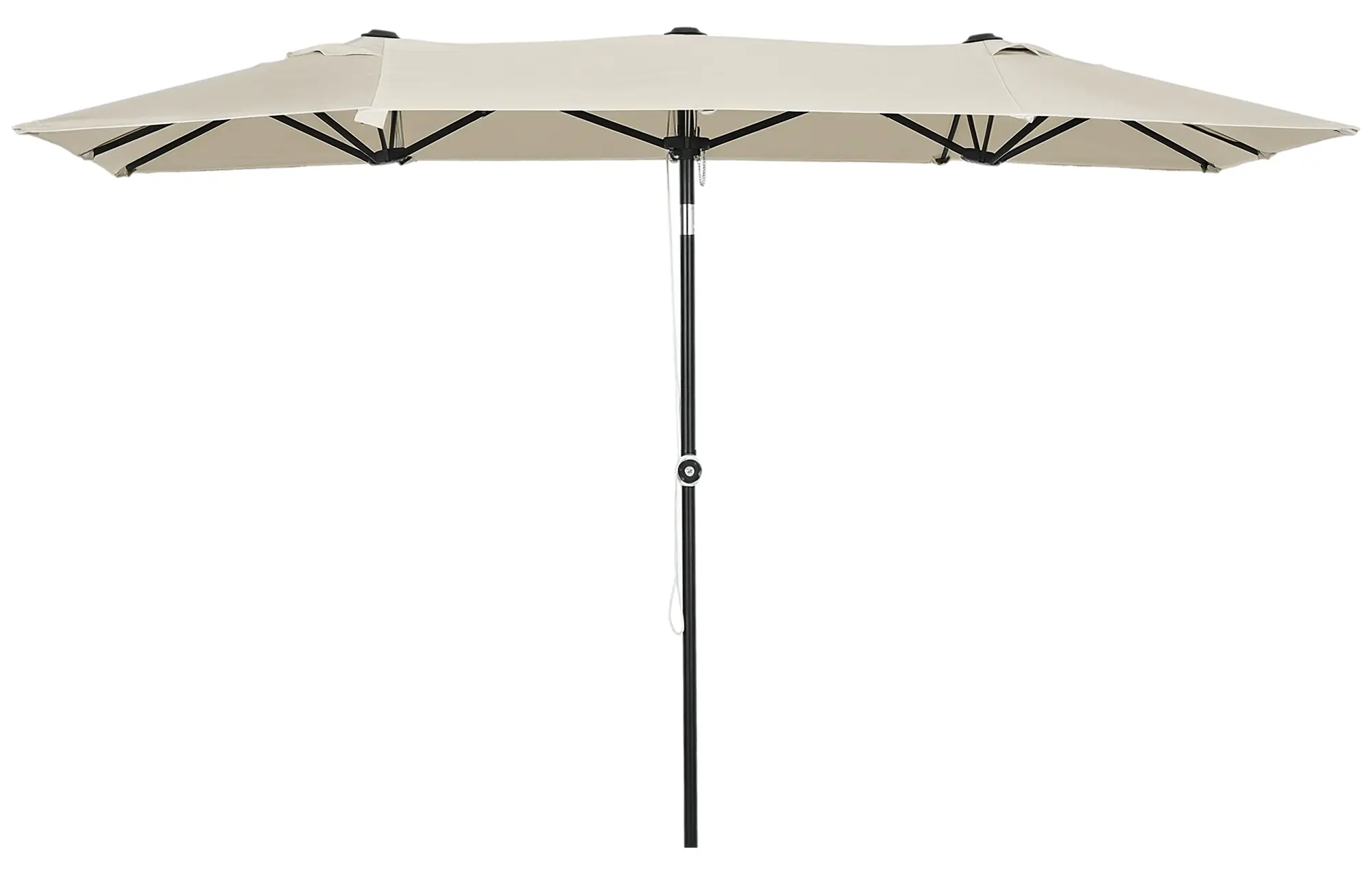 Зонт от солнца Outsunny 84D-324V00CW (Cream) - 2