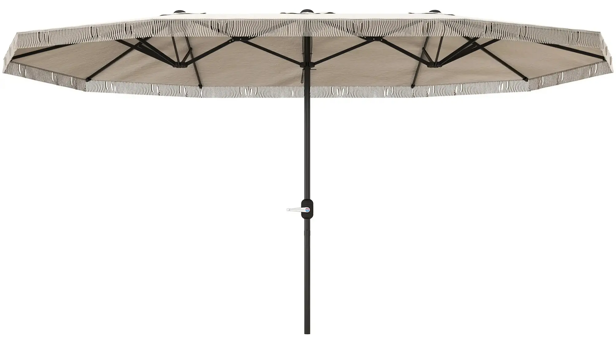 Зонт от солнца Outsunny 84D-337V00CW (Cream White) - 2